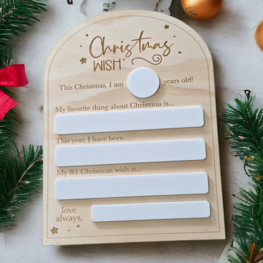 Christmas wish to Santa