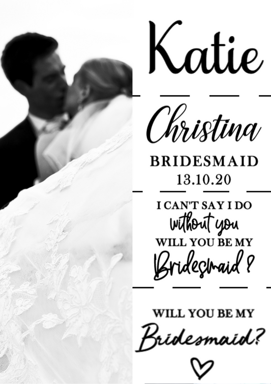 Bridesmaid Proposal Box