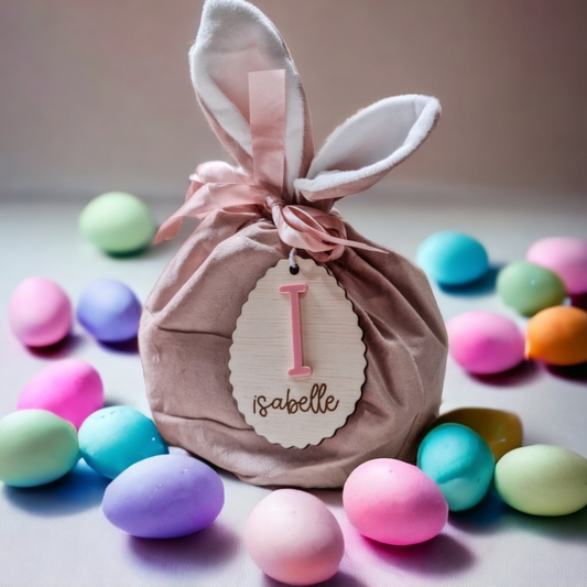 Easter Bunny Velvet Bag (Bag Only)