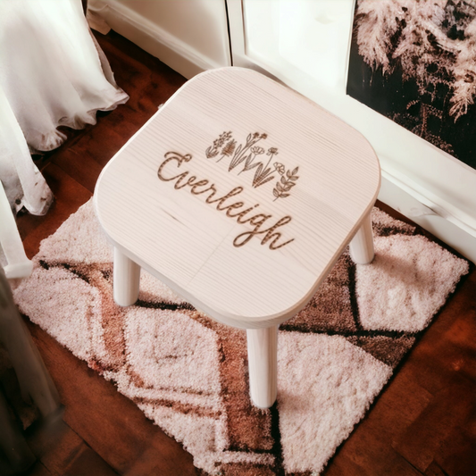 Personalised Children's Stool